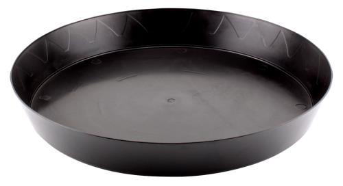16" Gro Pro Black Saucer